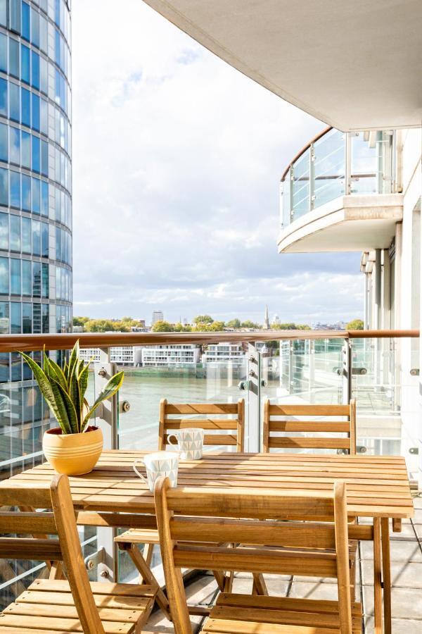 Riverside Balcony Apartments, 10 Minutes From Oxford Circus London Exterior photo
